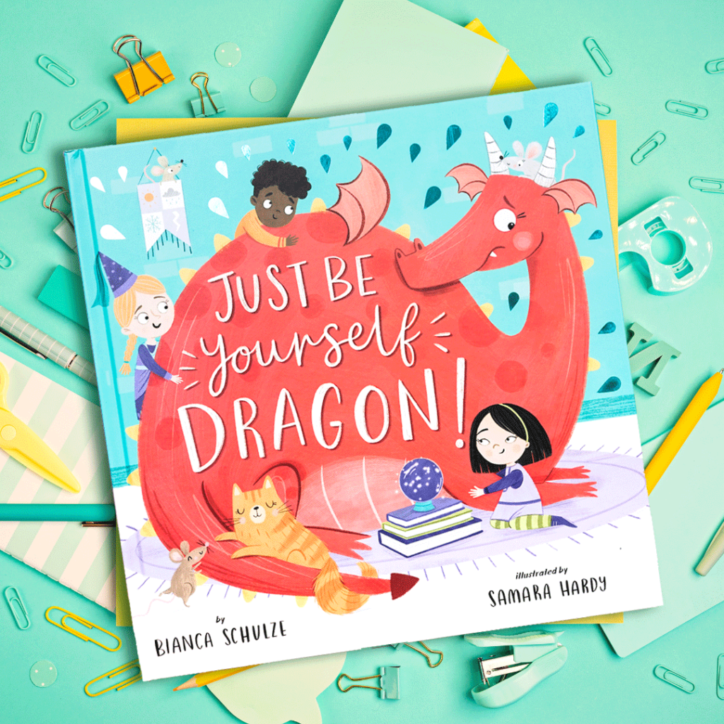 Just Be Yourself Dragon: Book Cover